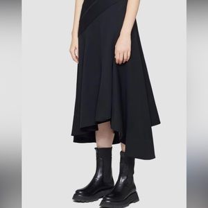 Asymmetrical Philip Lim Wool Pencil Skirt